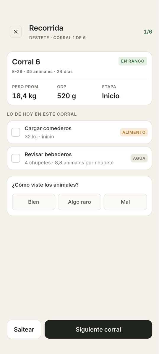 Hof-Hub — el modo recorrida